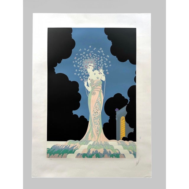 Erté, Fantasia, 1982, Screenprint For Sale - Image 11 of 11
