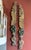 Blue 18th Century Antique Italian Polychrome Painted Handcarved Pilaster Friezes, Set of 2 For Sale - Image 8 of 18