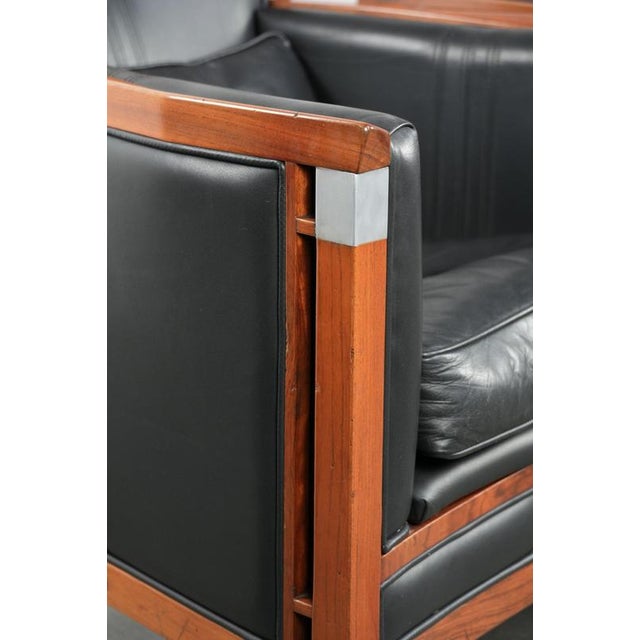 Art Deco Chairs in Black Leather from Schuitema, Set of 2 For Sale - Image 13 of 15