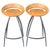 Wood 1990s Post-Modern Attributed to Jonas Bohlin for Magis "Lyra" Bar Stools – Italian Modernism For Sale - Image 7 of 7