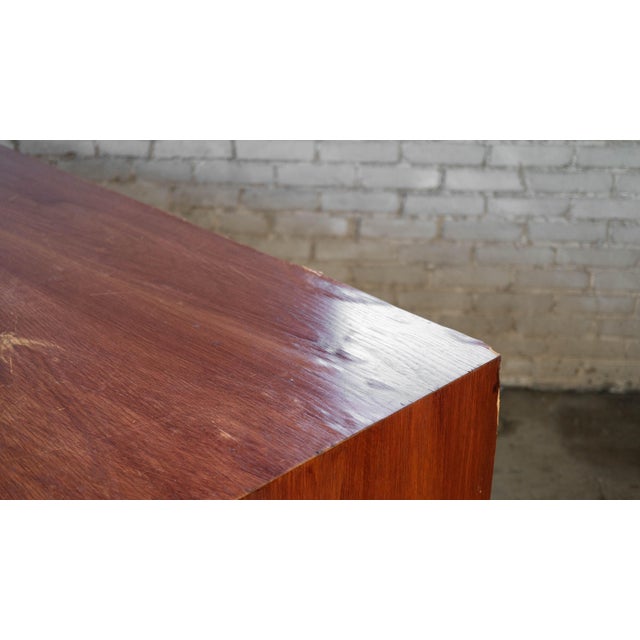 1970s Charles Webb Eight-Drawer Oak Dresser For Sale - Image 9 of 18