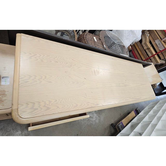 Late 20th Century Lexington Furniture Cream Painted Double Dresser For Sale - Image 10 of 14