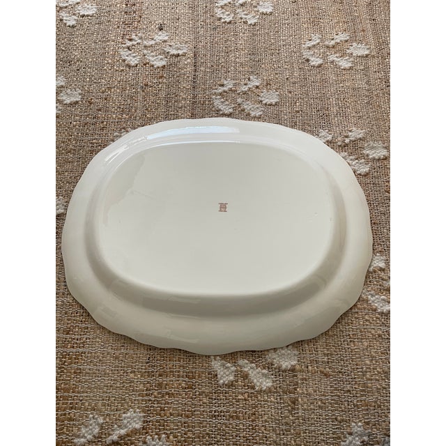 1910s Vintage Brown Transferware Copeland Spode "Turkey" Serving Platter For Sale - Image 5 of 10