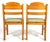 6 Dining Chairs 1970's Scandinavian Modern For Sale - Image 4 of 6