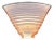 Pergamo Wall Lamp in Pink Satin Glass by Angelo Mangiarotti for Artemide, Italy, 1950s For Sale