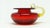 Red Vintage Jug from Krakow Glass Institute, Poland, 1970s For Sale - Image 8 of 10