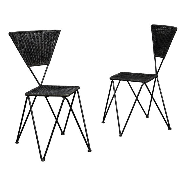 Vintage Sonett Chairs by Karl Fostel, 1950s, Set of 2 For Sale