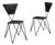 Vintage Sonett Chairs by Karl Fostel, 1950s, Set of 2 For Sale