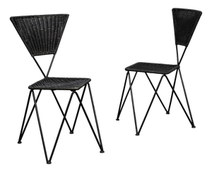 Vintage Sonett Chairs by Karl Fostel, 1950s, Set of 2