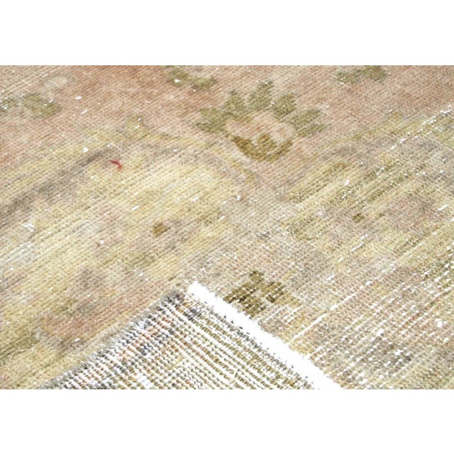 1960s Turkish Oushak Rug For Sale - Image 4 of 7