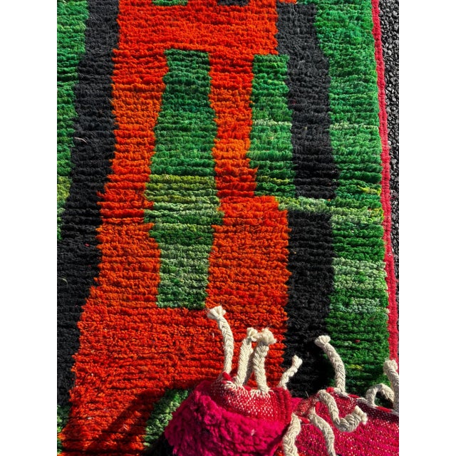 Moroccan Runner Boujad Rug For Sale - Image 6 of 7