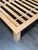 Eastern King Size Crate & Barrel Sierra Bed Frame For Sale - Image 9 of 12