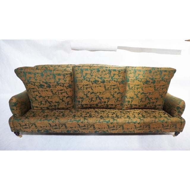 Late 20th Century Clarence House Upholstered Custom Sofa For Sale - Image 10 of 16