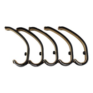 Coat Hooks, Set of 5 For Sale