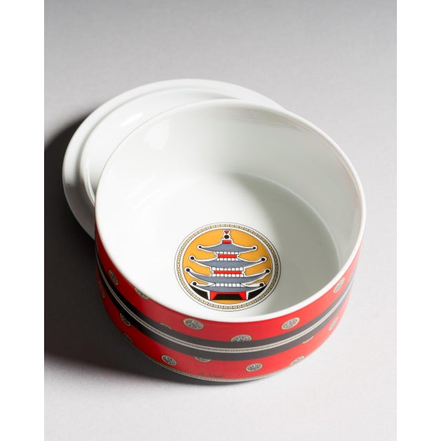 Visit to Japan Collectors Box No. 7 by Kathy Still for Rosenthal Studio-Line, Germany, 1980s For Sale - Image 10 of 13