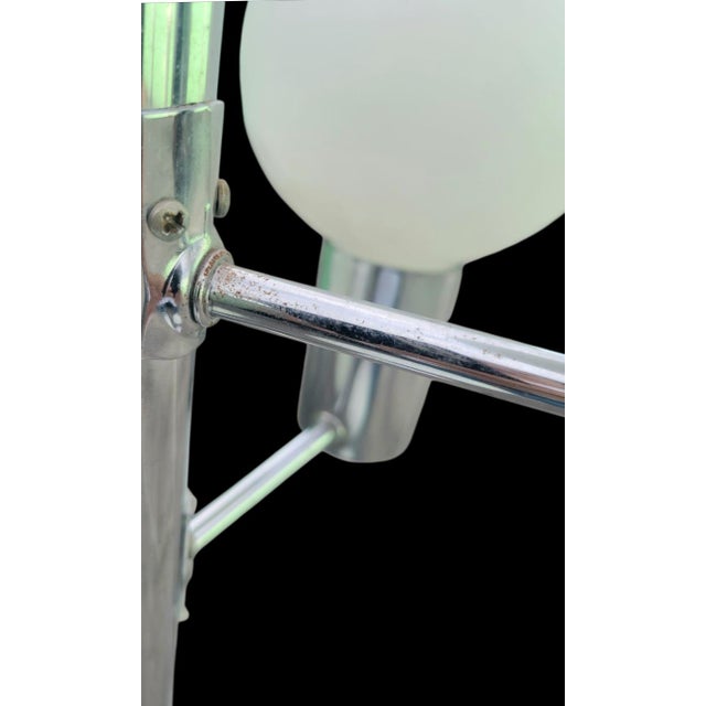 Vintage Mid Century Modern 5 Light Cascading Robert Sonneman Attributed Floor Lamp For Sale In West Palm - Image 6 of 11