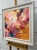 Angela Wakefield Pink Orange Red & Turquoise Expressive Abstract Art on Canvas by Contemporary Artist For Sale - Image 4 of 12