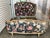 Ebony French Louis XV Style Full Size Bed Frame For Sale - Image 8 of 9