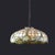 A fine example of American Arts & Crafts design, this antique hanging dome light is attributed to the renowned firm of...