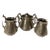 Wilcox 1866 Silver-Plated Tea Set For Sale