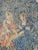 1960s Vintage French Hand-Printed Medieval Design Noble Amazon Tapestry, 1960s For Sale - Image 5 of 18