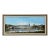 Painting of Figures & Boats on Truro Harbour with Cathedral by British Artist 1985 Circa For Sale