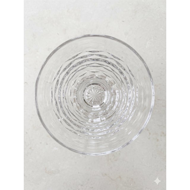 1940, Royal Leerdam "Contessa" Crystal Claret Glasses - Set of 8 For Sale - Image 4 of 9
