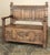 Antique Gothic Revival Carved Hall Bench For Sale - Image 4 of 18