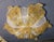 Italian 1960s Italian Clear and Amber Graniglia Murano Flush Mount For Sale - Image 3 of 9
