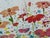 Colourful Abstract Flowers on White Background by Contemporary British Artist 2021 For Sale - Image 6 of 14