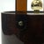 Brown Rich Oxblood Faux Leather Acrylic Ice Bucket For Sale - Image 8 of 9