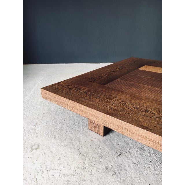 Postmodern Wengé Coffee Table, 1990s For Sale - Image 17 of 18