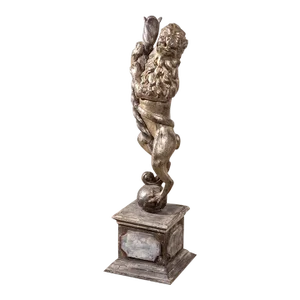 Antique 1750s Carved and Gilt Lion