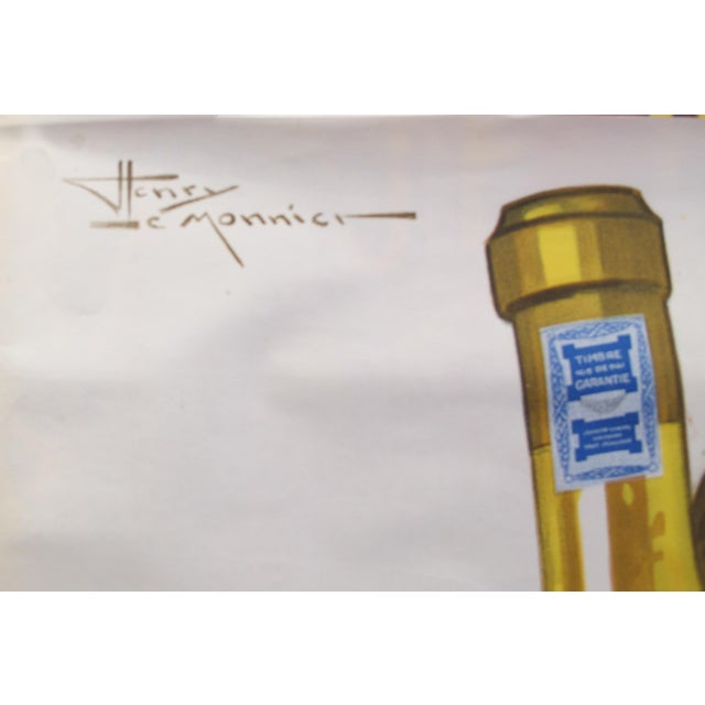 Art Deco 1936 French Art Deco Poster - Diege Aperitif a La Gentiane (Unlined) For Sale - Image 3 of 6