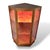 Vintage Illuminated Teak Corner Display Cabinet from Nathan For Sale - Image 5 of 8