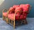 Vintage Italian Bent Rattan Lounge Chairs - A Pair For Sale - Image 9 of 12