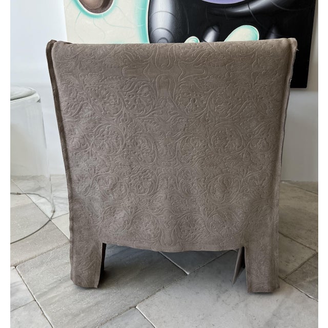 SA Baxter Paola Navone for Baxter Contemporary Armchairs - a Pair For Sale - Image 4 of 9