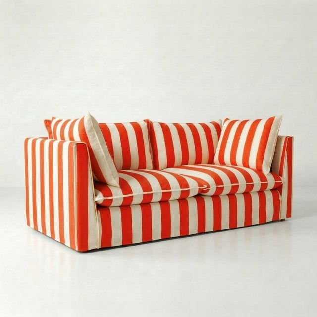 A joyous beautiful sofa made by hand in the USA using natural materials with a large dollop of comfort. 'Tradition with a...