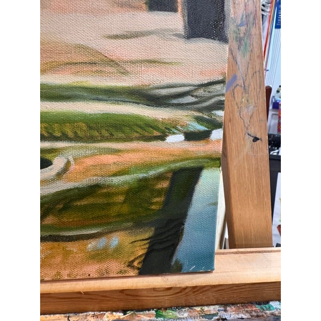 Between the Tides by Kathleen Varadi, 2026 Oil on Canvas For Sale In Savannah - Image 6 of 8