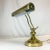 Brass 1970s Mid-Century Art Deco Articulating Brass Bankers/Piano Desk Lamp For Sale - Image 8 of 8
