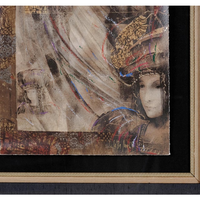 Figurative 1990s Csaba Markus "Corinthian Iii" Artist Hand Signed & Numbered Limited Edition 367/385 Framed, Linen Matted and Ready to Display For Sale - Image 3 of 9