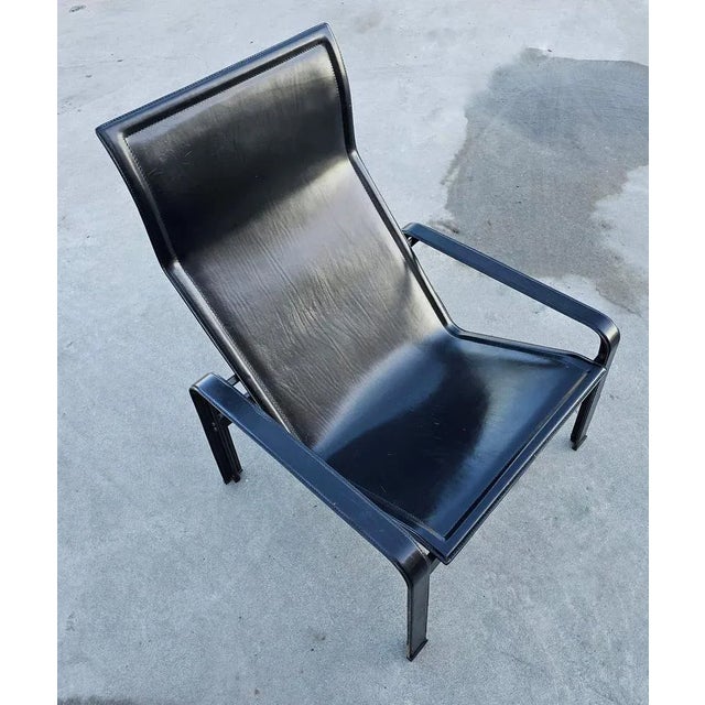 Gulf of Poets Lounge Chair attributed to Jacques Toussaint and Patrizia Angeloni for Matteo Grassi, 1970s For Sale - Image 11 of 12