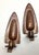 Handcrafted with timeless charm, this pair of R.B. Reitz Arts & Crafts copper wall sconces embodies the warmth and...