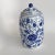 Vintage Blue & White Chinoiserie Lidded Ginger Jar Floral Chinese Guan-Style Porcelain For Sale - Image 11 of 11