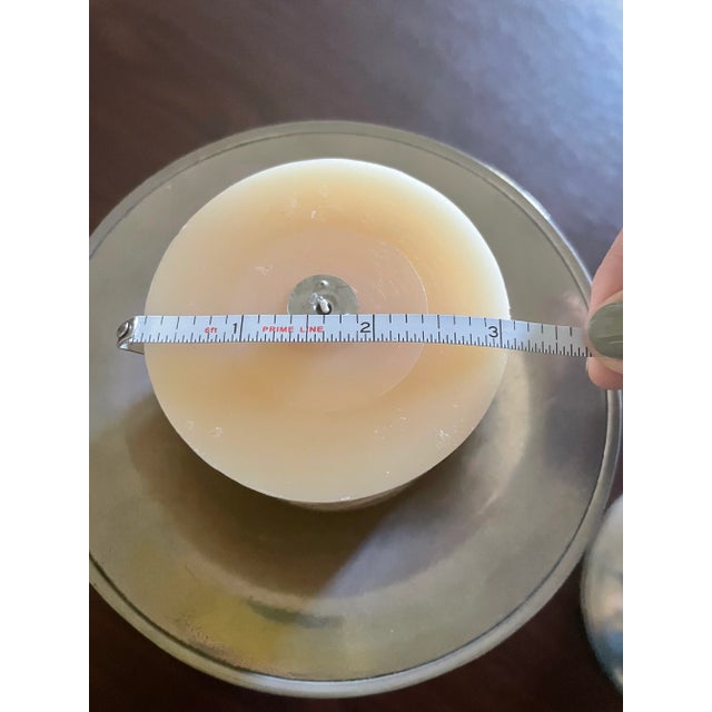 2000s Arte Italica Pewter Candle Holder For Sale In Los Angeles - Image 6 of 7