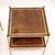 1960s Vintage Brass and Leather Side Tables, 1960, Set of 2 For Sale - Image 5 of 11