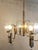 Metal Six-Light Chandelier by Gaetano Sciolari, 1970s For Sale - Image 7 of 15