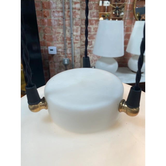 1950s 1950s Mid Century Stilnovo Chandelier, Italy For Sale - Image 5 of 10