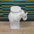 Vintage Elephant Ceramic Stool For Sale - Image 3 of 15