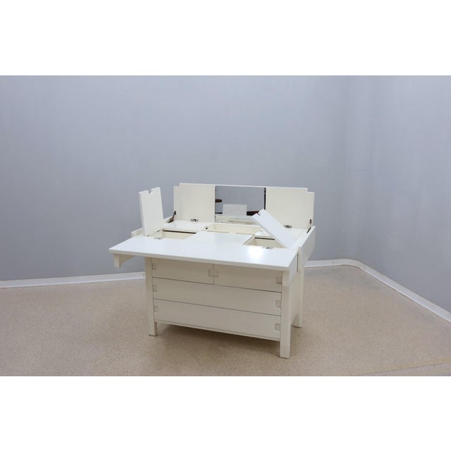 Vintage Dressing Table with Drawers from Saporiti Italia, 1970s For Sale - Image 9 of 18
